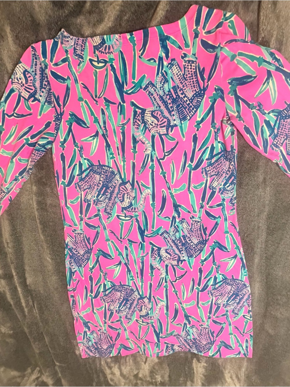 Lilly Pulitzer Elephant Print Dress - Picture 8 of 8